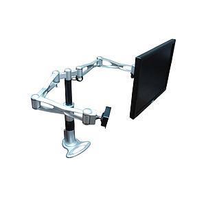 Dual flat panel monitor (grommet mounted) 42 x 14"