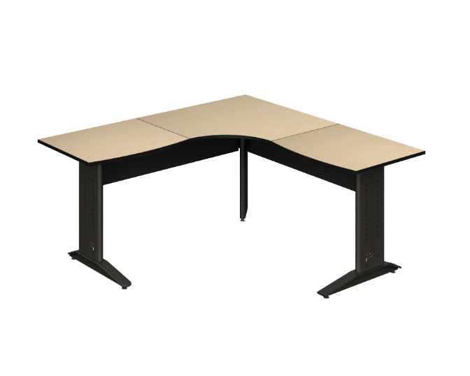 Conjunto Diagonal en L 28MM 160 x 160 x 75 cm 3MM Cyber