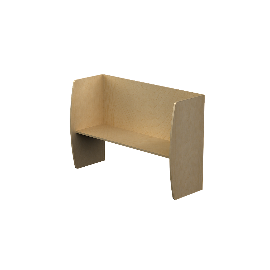 Librero s/Credenza Abierto 19MM 116 x 40 x 80 cm 3MM Cyber