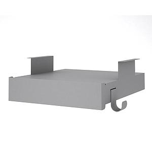 Metal drawer w/bag hanger