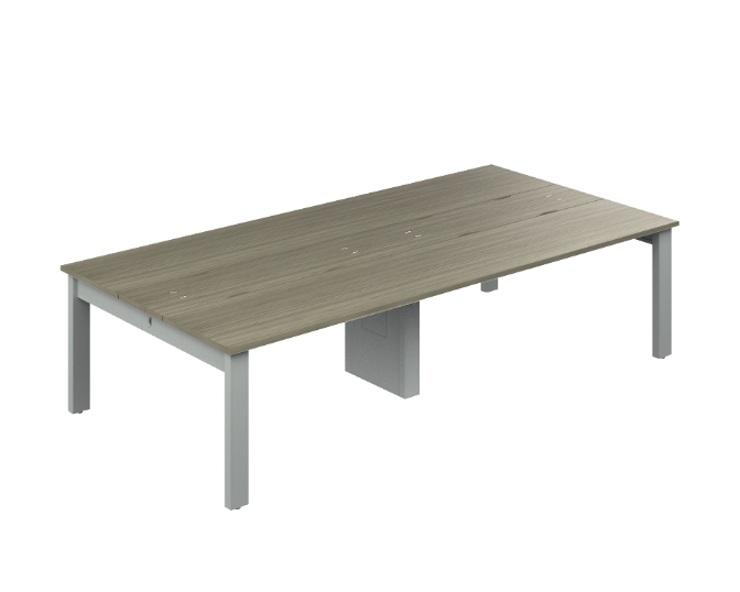 Benching multiuse final table "Post" Leg 60 x 60" HPL