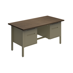 Double pedestal desk 72 x 30 x 30" Nova