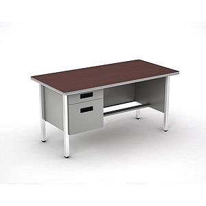 2-Drawer desk 60 x 30 x 30" Concord