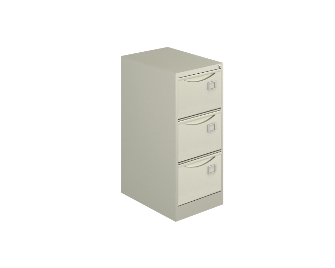 3-Drawer steel cabinet 18 x 26 x 42&quot; 22 gauge Concord