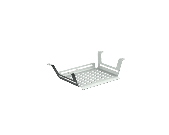 Canastilla Metalica 46 x 27 x 11 cm para Mesa Plegable 120