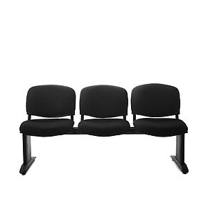 Tandem Tapizado 3 Plazas Comfort