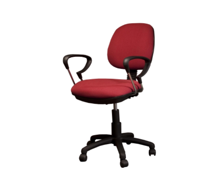 Silla Operativa c/Brazos Cromo Mec. Doble Base Plastica Comfort