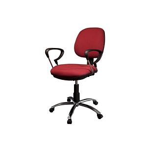 Silla Operativa c/Brazos Cromo Mec. Sencillo Base Cromo Comfort