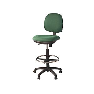 Silla Cajero s/Brazos Base Plastica c/Ruedas Comfort