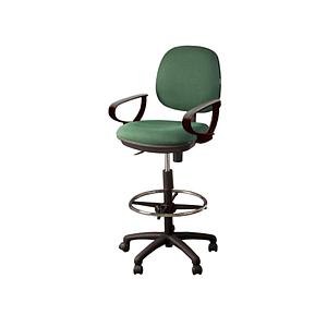 Task chair "D" arms 5 star nylon base w/casters