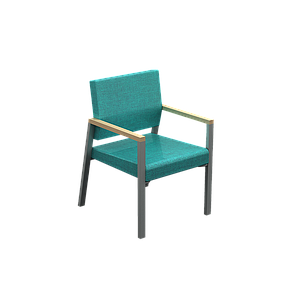 Silla de Visita/Recepcion Individual 57.6 x 60 x 85 cm Seti