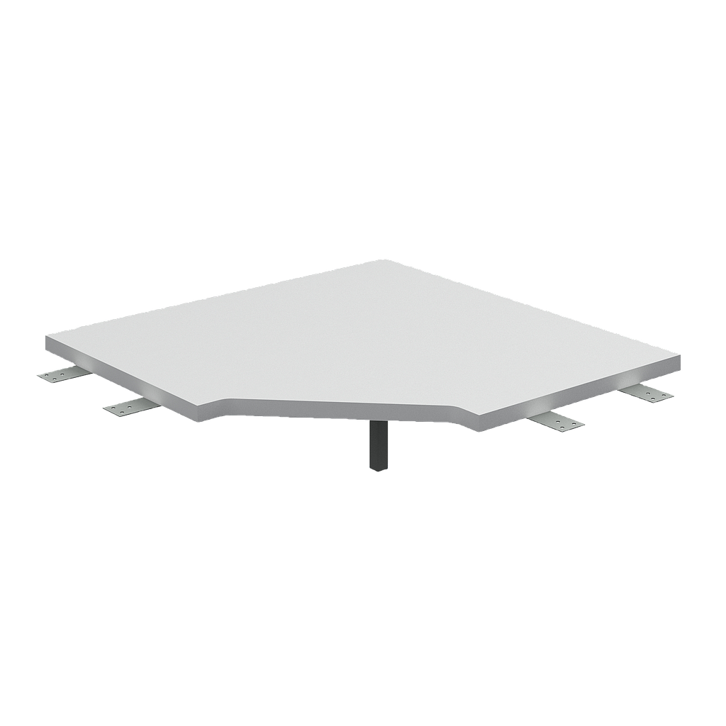 Mesa Conectora Diagonal 75 x 75 cm Seti