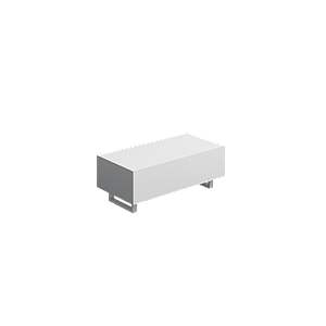 Whitebaord top rectangular table 48 x 24 x 18" Venti