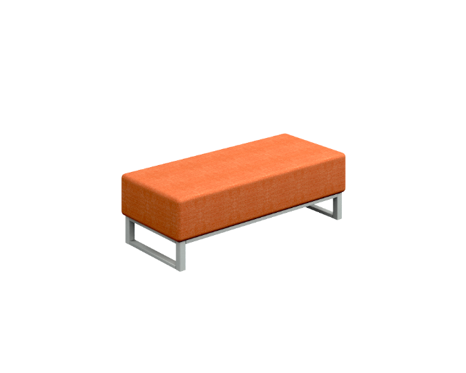 Backless lounge 61 x 26 x 20&quot; Venti