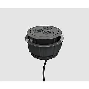 Eclipse 2 power, 1 USB A+C 120" cord