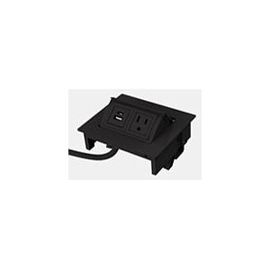 MHOB 1 power, 1 USB A+C 72" cord