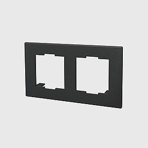 2-position adapter faceplate