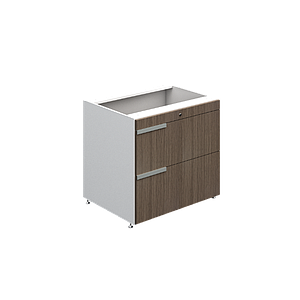2 Drawer lateral file 29 x 24 x 29" G Connect LPL