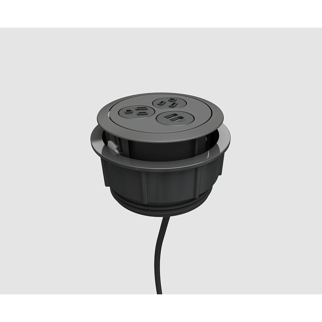 Eclipse 2 power, 1 USB A+C 72&quot; cord