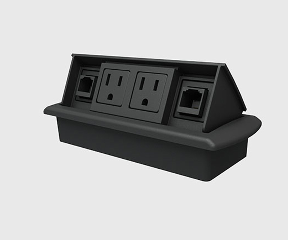 Multicontacto Miniport 2 Tomas/2 Vacios 180 cm