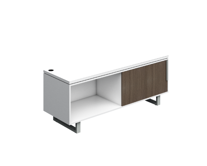 Credenza 1 Puerta Corrediza 150 x 52 x 60 cm G Connect