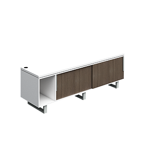 Credenza 2 Puertas Corredizas 180 x 52 x 60 cm G Connect