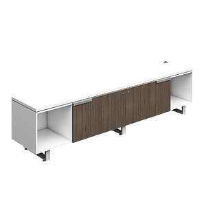 Credenza two central drawer 96 x 20 x 24" G Connect LPL