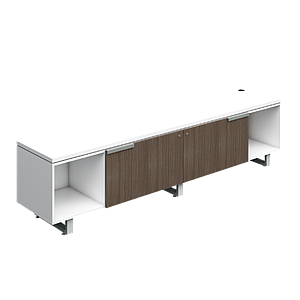 Credenza 2 Gavetas Centrales 240 x 52 x 60 cm G Connect CN