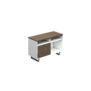 Credenza one sliding door w/pigeon holes 48 x 20 x 30" G Connect LPL