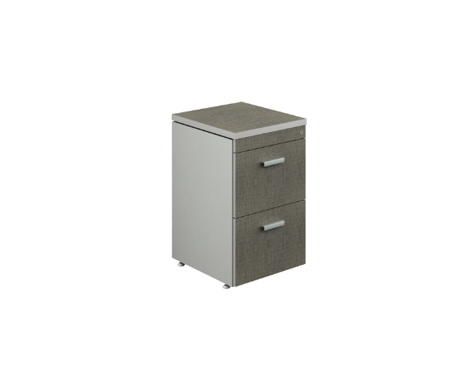 2-Drawer vertical file 16 x 19 x 30&quot; Kenza