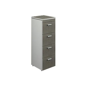 4-Drawer vertical file 16 x 19 x 55" Kenza