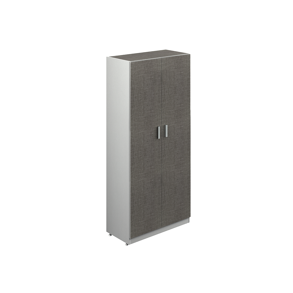 Librero Alto Puertas Completas 80 x 40 x 180 cm Kenza