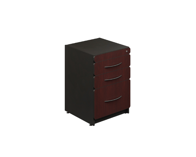 Pedestal 3 Gavetas 48 x 50 x 71 cm Spazio