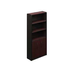 Half open bookcase 33 x 12 x 71" Spazio