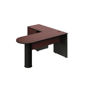 L-desk 63 x 89 x 30" Spazio