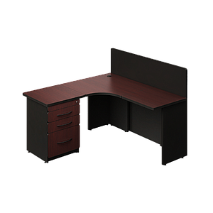 L-desk 59 x 60 x 43" Spazio