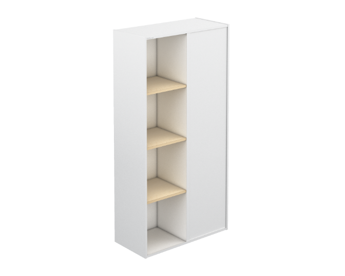 Space dividing bookcase 30 x 14 x 60&quot; Urban