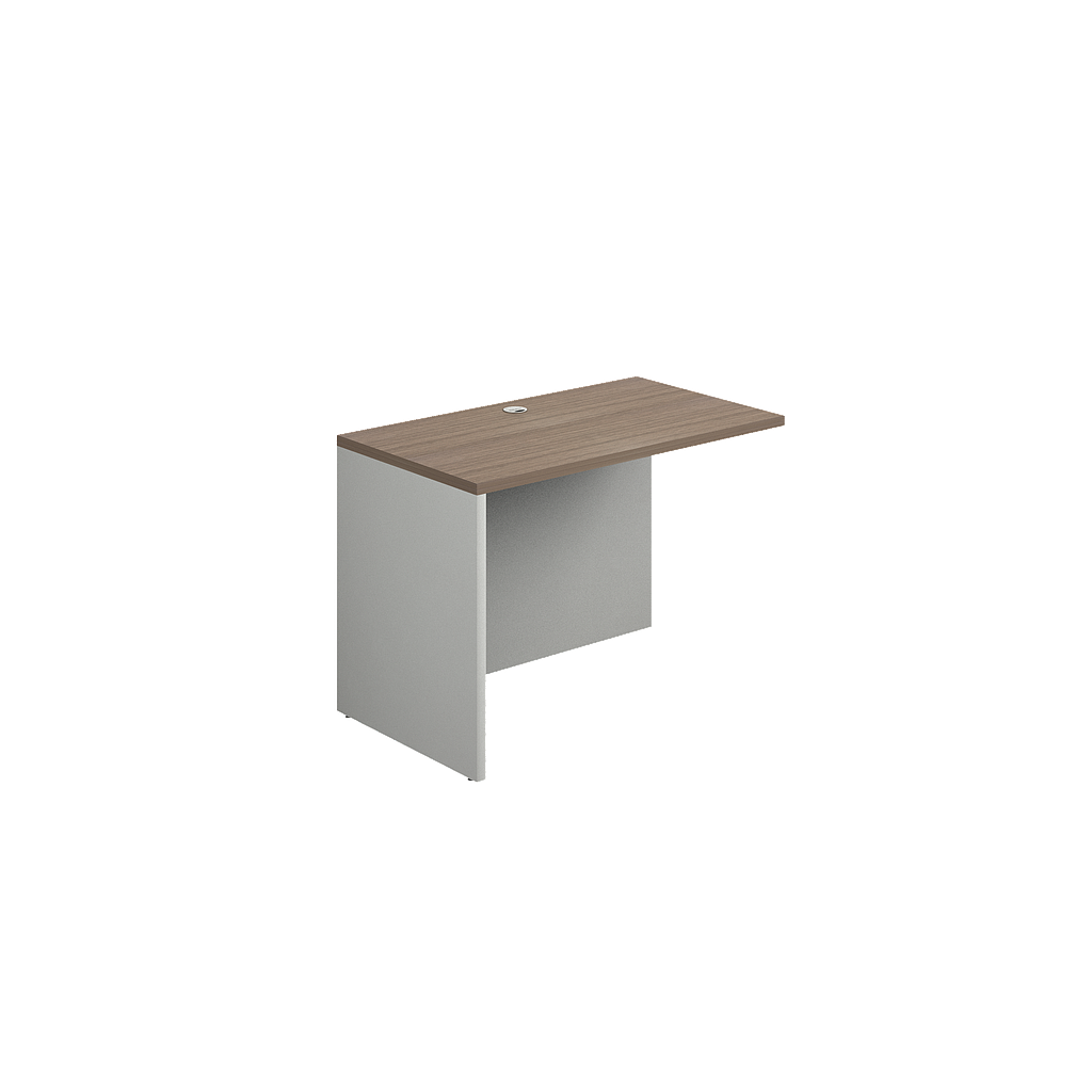 Lateral c/Pata y Faldon a Piso c/Pasacables 120 x 60 x 75 cm Prime