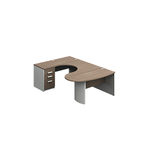 Conjunto Semi Ejecutivo 150 x 230 x 75 cm Prime