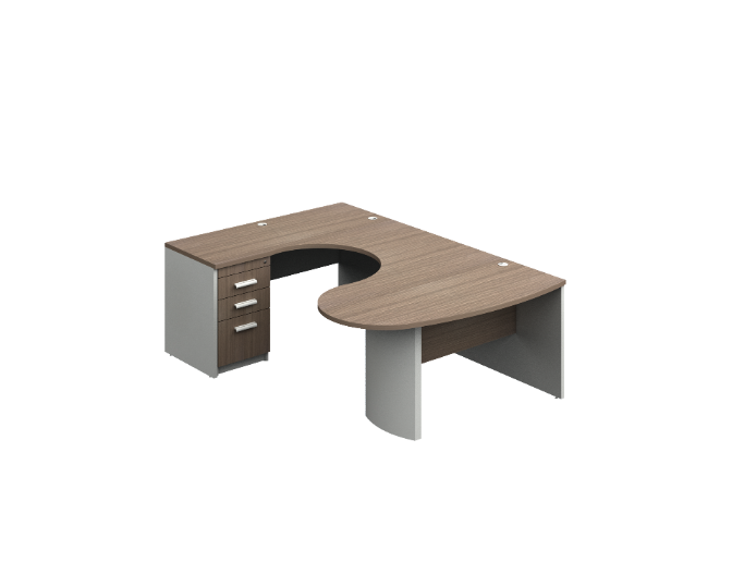 Conjunto Semi Ejecutivo 150 x 230 x 75 cm Prime