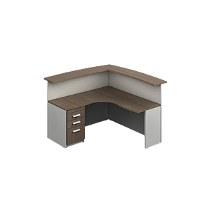 Modulo Recepcion Angular 180 x 180 x 110 cm Prime