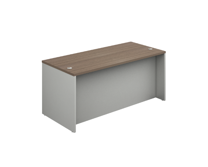 Desk shell with full modesty 72 x 30 x 30&quot; Prime