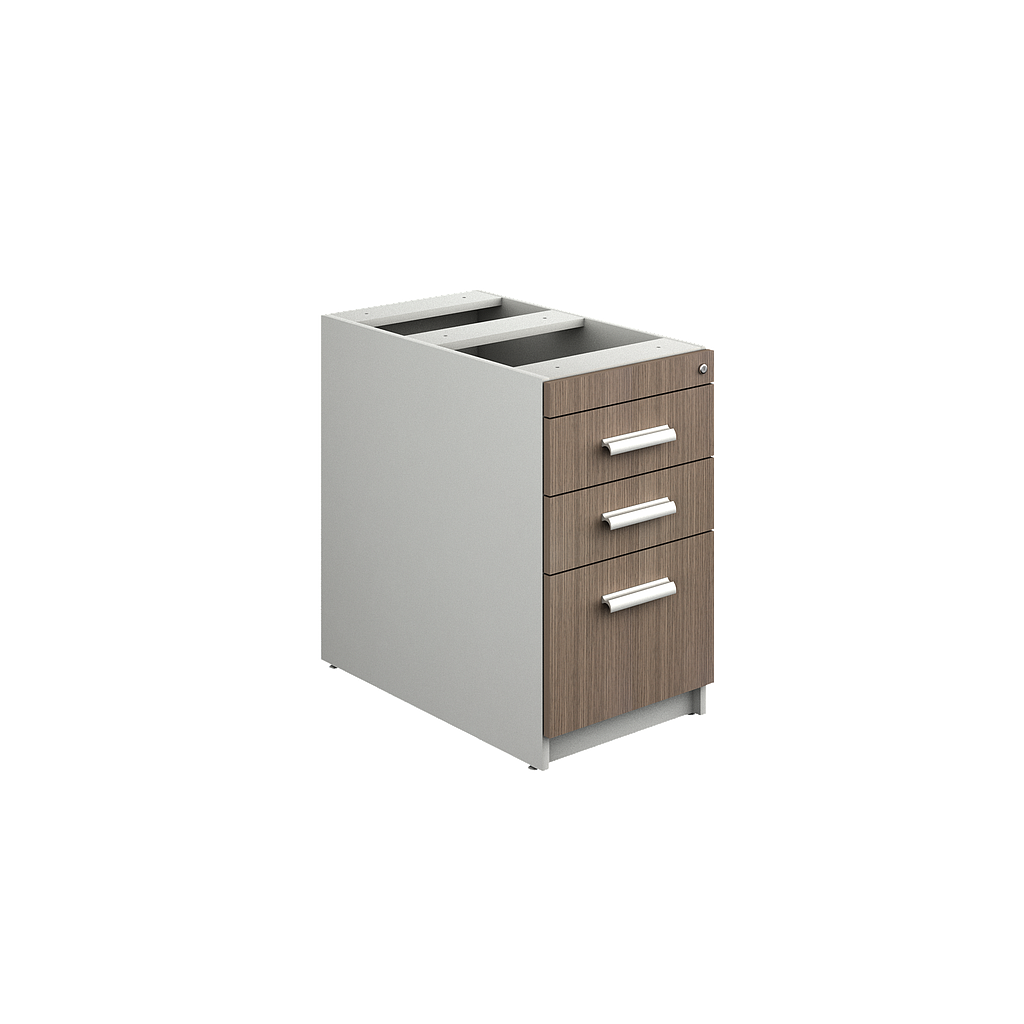 Pedestal 3 Gavetas 41 x 70 x 72 cm Prime