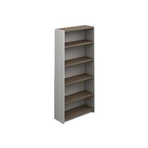 Open bookcase 33 x 14 x 72" Prime