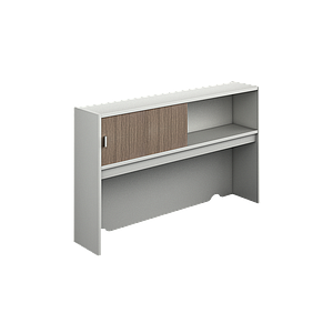 Open hutch with one slide door 70 x 14 x 42" Prime