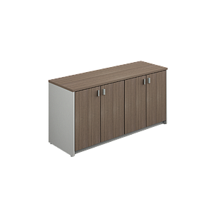 4 Door credenza 1 shelf 72 x 24 x 30" Prime
