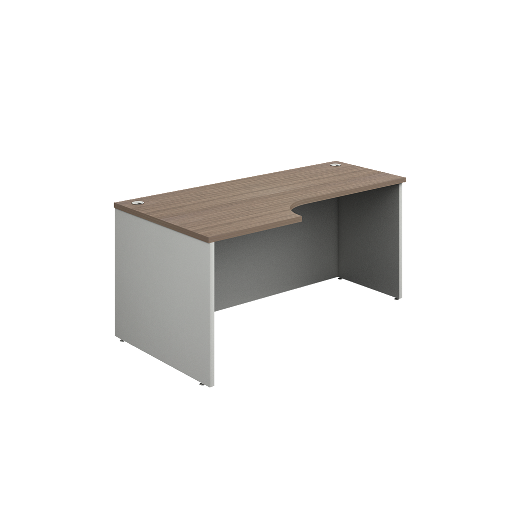 Extended corner credenza with full modesty 65 x 36 x 30&quot; Prime