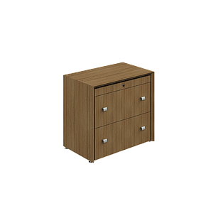 Archivero Hor. 2 Gavetas 80 x 50 x 75 cm Contempo