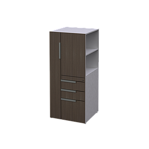 Open Side Wardrobe/Storage Cabinet 24 x 24 x 55" Right LPL