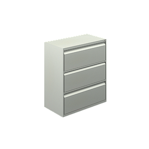 Archivero Hor. 3 Gavetas 90 x 49 x 103 cm Arka